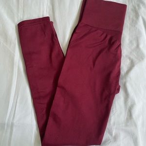 TALA ZINNIA LEGGING - MAROON - SZ SMALL